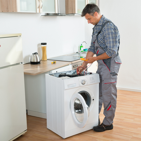 can you walk me through the steps of troubleshooting my washer issue in Dutton Alabama